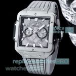 Best Quality Replica Hublot Square Bang Unico Automatic Watches Microblasted 50 mm